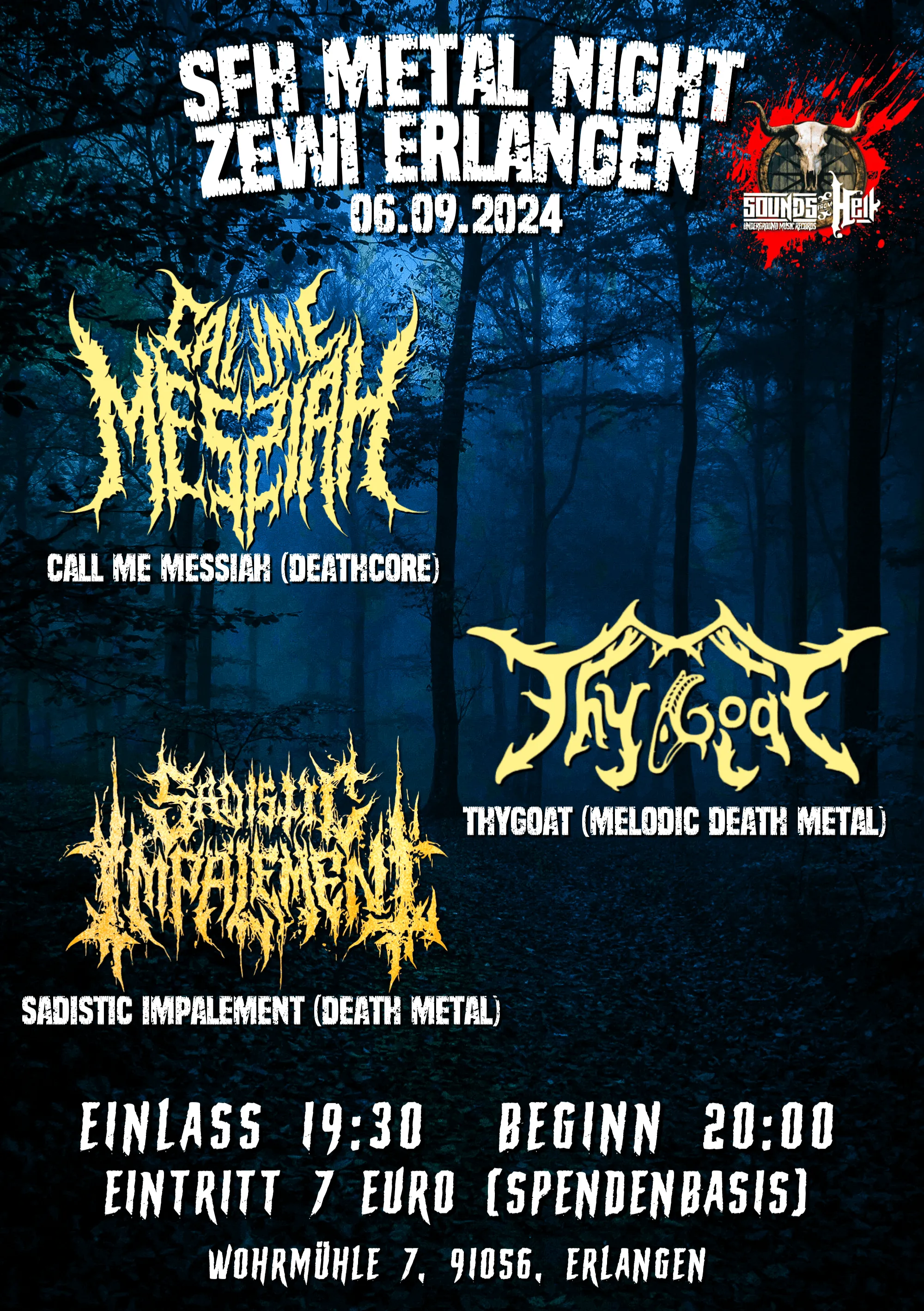 SFH Metal Night - Erlangen